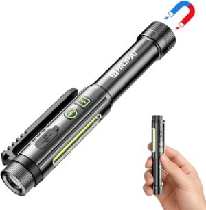 Penlight Flashlight, Rechargeable W...