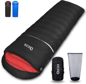 Down Sleeping Bag for Adults, 600 F...