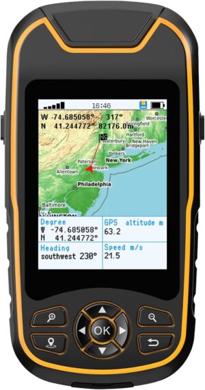 Handheld GPS for Hiking, Rugged and...