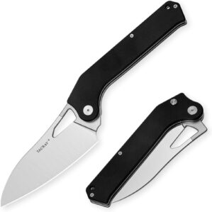 TACRAY Folding Kitchen Chef Knife, ...