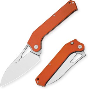 TACRAY Folding Kitchen Chef Knife, ...