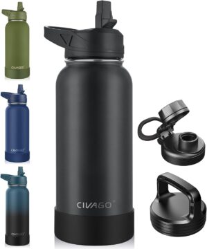 CIVAGO 32 oz Insulated Water Bottle...