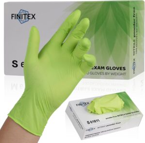 FINITEX Nitrile Disposable Gloves &...