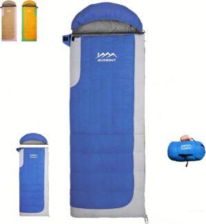 3-in-1 Down Sleeping Bag for Adults...