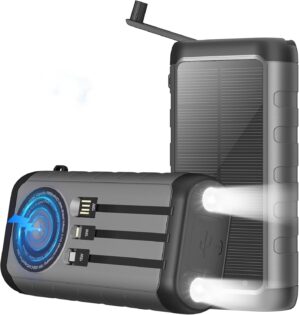 Solar Portable Charger Power Bank 5...