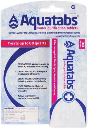 Aquatabs 49mg Water Purification Ta...