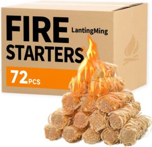 72 Pieces Fire Starter for Fireplac...
