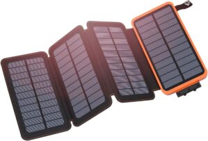 Hiluckey Solar Charger 25000mAh, Ou...