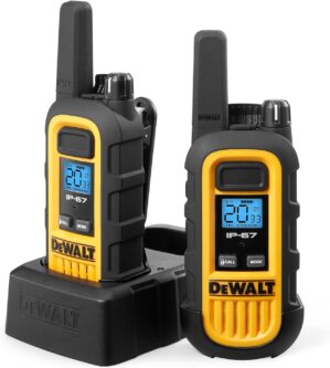 DEWALT DXFRS300 FRS Walkie Talkies,...