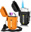 2 Pack Waterproof Lighter Outdoor W...