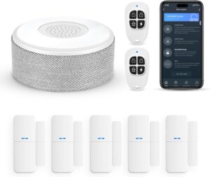 WiFi Door Alarm System, Wireless DI...