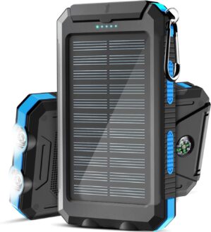 Solar Charger, 38800mAh Solar Power...