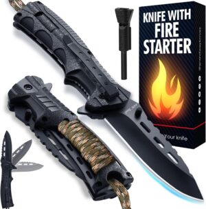 Pocket Knife with 3.74″ Sharp...