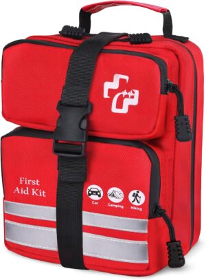 450 Piece Premium First Aid Kit, Po...