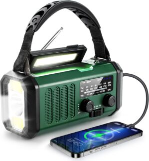 Hand Crank Emergency Radio, NOAA We...