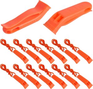 WSSROGY 12 Pack Emergency Whistles ...