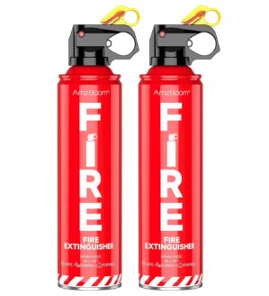 AmzBoom 2-Pack Fire Extinguisher fo...