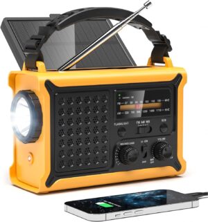NOAA Weather Radio-12000mAh/44400mW...