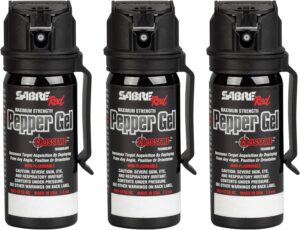 SABRE Crossfire Pepper Gel, Deploys...
