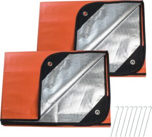 2 Pack Upgrade Survival Blanket –...