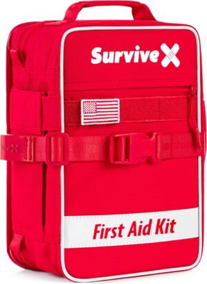 SurviveX Large First Aid Kit for Ca...