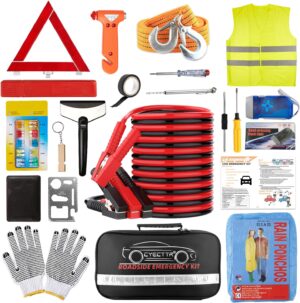 Car Roadside Emergency Kit,Auto Veh...