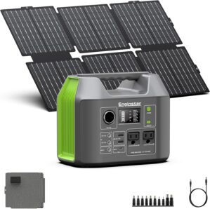 Portable Solar Generator, 300W Port...