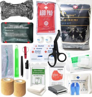 Trauma Refill Kit Med Pack IFAK Fir...