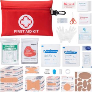 PTEROMY 150 Piece Mini First Aid Ki...