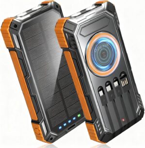 Solar Power Bank,49800mAh Wireless ...