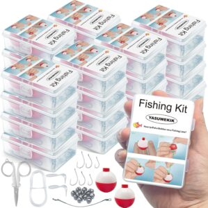 24 Pack Mini Fishing Kits Bulk Smal...