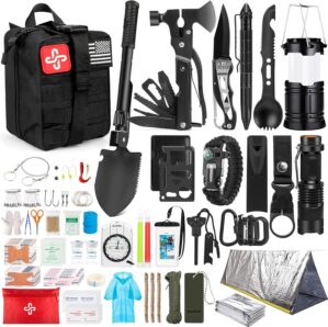 Survival Kit, 250Pcs Survival Gear ...