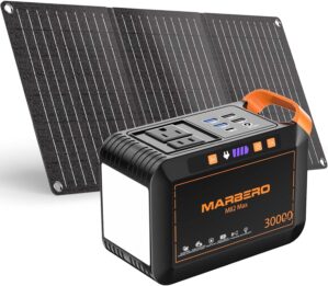 MARBERO Solar Generator 111Wh Porta...