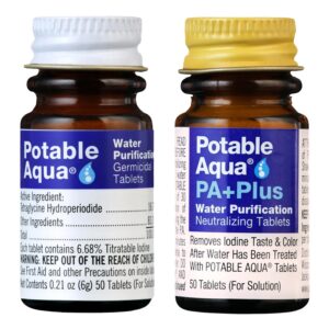 Potable Aqua Water Purification Tab...