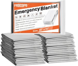 Frocopo 6 Pack Emergency Mylar Blan...