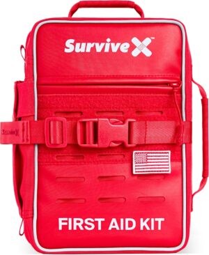 SurviveX Large Pro First Aid Kit fo...