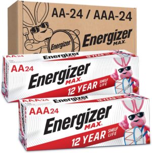 Energizer AA and AAA Batteries, 48 ...