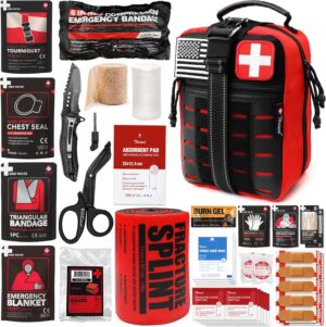 Survival First Aid Kit with Israeli...
