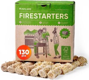 Inflame Fire Starters 130 pcs Fire ...