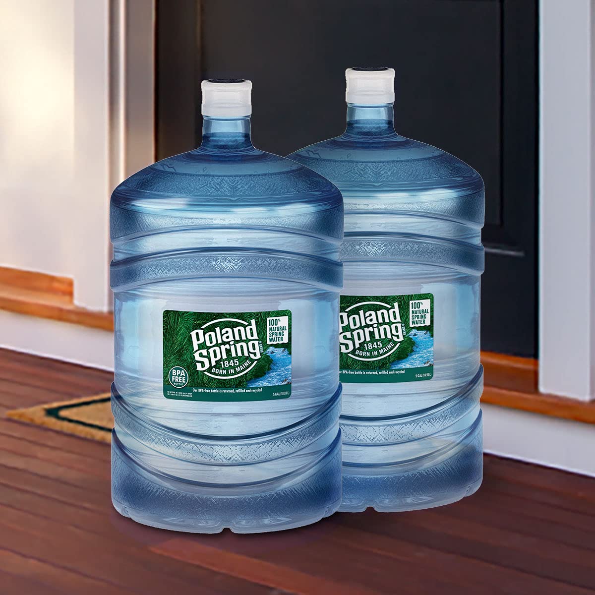 Poland Spring Natural Spring Water - Two Bottle Bundle (5-Gallons each bottle) - Image 5