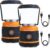 LED Camping Lantern Rechargeable, 1800LM, 4 Light Modes, 4400mAh Power Bank, IP44 Waterproof, Perfect Lantern Flashlight for Hurricane, Emergency, Power Outages, Home and More, with USB Cable (2 Pack)