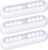 STAR-SPANGLED 3 Pack 7” Motion Sensor Lights Indoor Battery Operated, Stick on LED Light for Closet, Stairs, Under Cabinet, Cool White