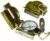 1PC Outdoor Survival Multifunctional Compass for Hiking Camping Travel Military Green, Green