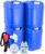 5-Gallon Stackable Water Storage Containers, Water Treatment,5 Gallons Each w/Lids + Spigot, Easy Fill, Survial Supply Emergency Water Storage for Disaster Preparedness, 20 Gallon (4 Tanks)