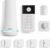 SimpliSafe 8 Piece Wireless Home Security System – Optional 24/7 Professional Monitoring – No Contract – Compatible with Alexa and Google Assistant , White