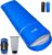 Down Sleeping Bag for Adults, 600 Fill Power, Ultralight & Compact with Compression Sack for Backpacking, Camping, Hiking