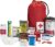 American Red Cross Officially Licensed Product | Deluxe Personal Safety Emergency Pack with Bag | Trauma Supplies | Medical Backpack | Bandages, Wipes, Gloves, Whistle, More