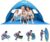 2 Second Easy Setup Pop Up Beach Tent for 4 Person,UPF 50+ UV Protection Beach Shade, Wind Resistant Sun Protection Sun Shelter,Portable Lightweight Tent for Beach Cabana with Handy Carry Bag