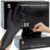 FINITEX – Black Nitrile Disposable Gloves, 5mil, Powder-free, Medical Exam Latex-Free 100 PCS For Examination Home Cleaning Food Glove (Small)