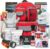 Family Emergency Kit | All-in-one Survival Kit Backpack for Earthquake, Flood, Disaster Relief, Civil Unrest & Outdoor – Survival Bag & Emergency Preparedness Kit for Families